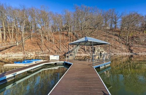 Eucha House | Pet-Friendly Grand Lake House with Dock and Kayaks!