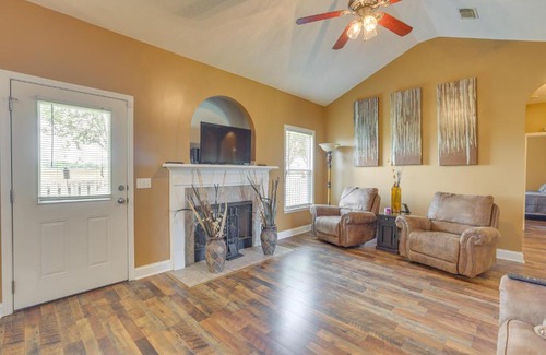 Moundville House | Pet-Friendly Home with Fenced Backyard in Moundville