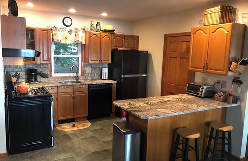 South Casco House | Pet-friendly home with stunning views and a large sandy beach on Sebago Lake!