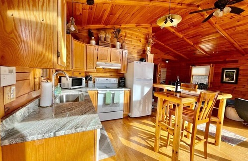 McArthur Cabin | Pet friendly, hot tub, no cleaning fee special!