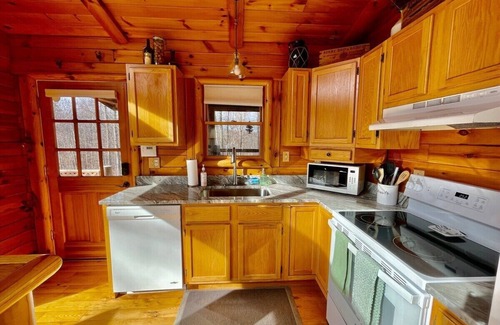 McArthur Cabin | Pet friendly, hot tub, no cleaning fee special!