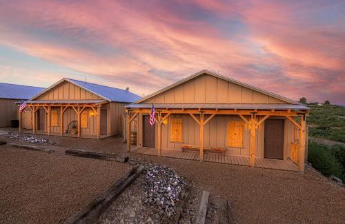 Tombstone Ski Chalet | -Pet Friendly- Miners Cabin #6 - King Bed with Private Balcony