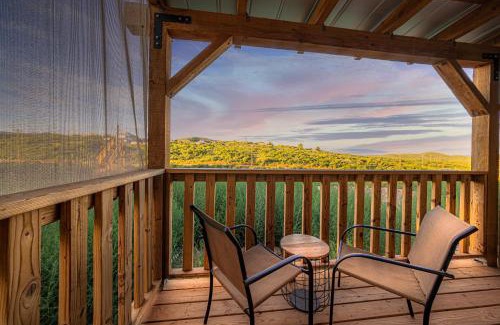 Tombstone Ski Chalet | -Pet Friendly- Miners Cabin #6 - King Bed with Private Balcony