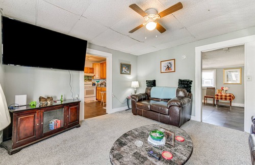 Concord House | Pet-Friendly North Carolina Abode - Deck & Hot Tub