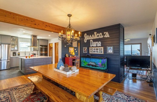 Carolina Dunes House | Pet-friendly oceanside Duck home w/pool, hot tub, sound and sunset views!