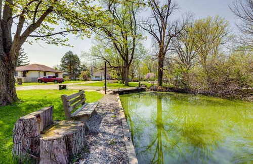 Celina House | Pet-Friendly Ohio Escape with Deck and Community Dock!