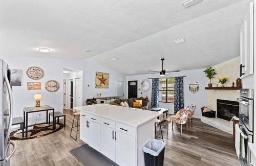 St. Augustine House | Pet-Friendly Pool Retreat w/Firepit Backyard BBQ