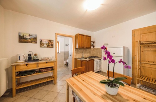 Castello-Molina di Fiemme Apartment | Pet-friendly Studio Apartment Casa Nicole with Mountain View, Wi-Fi & Garden