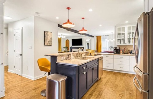 Bent Creek House | Pet-Friendly, Sauna, Hot Tub, Game Room, Two Firepits, Sleeps 12