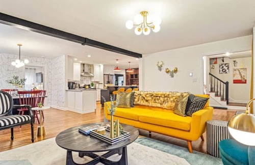 Bent Creek House | Pet-Friendly, Sauna, Hot Tub, Game Room, Two Firepits, Sleeps 12
