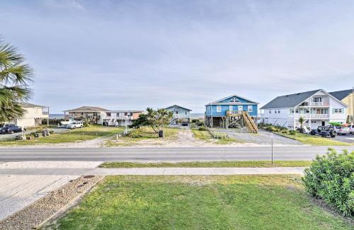Holden Beach House | Pet-Friendly Second Row House Steps to Beach!