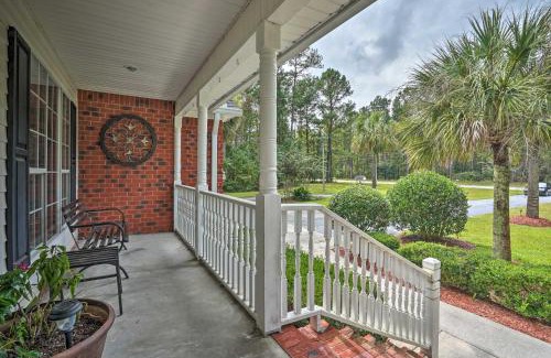 Huger House | Pet-Friendly Suburban Escape with Deck and Grill!