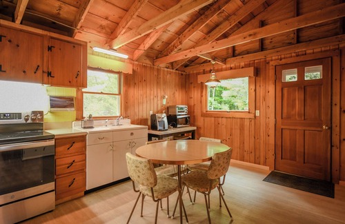 Gray Cabin | Pet Friendly waterfront home on Little Sebago Lake