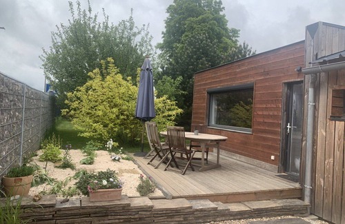 Le Thuit-de-l'Oison House | Petite Maison en Bois Avec Terrasse