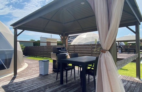 Katakai RV Rental | Pets allowed 7m dome tent A Accommodation onl/Sanbu District Chiba
