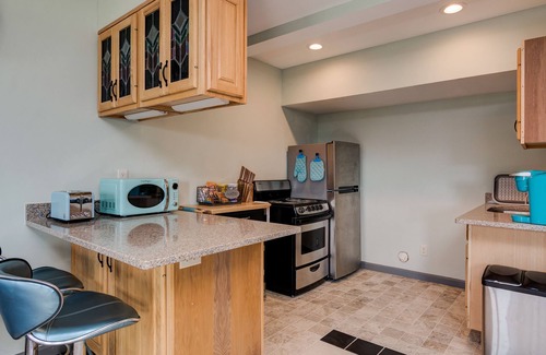 Candler Apartment | PETS, large fenced yard, full kitchen, 6 min to A-ville.