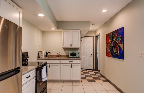 Candler Apartment | Pets welcomed, fully fenced in yard. Beautiful 1BR suite w full kitchen, WI-FI