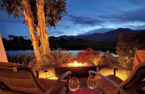 Rancho Bernardo House | PGA Stadium AMEX Tour 13th Hole with Fire-pit, BBQ