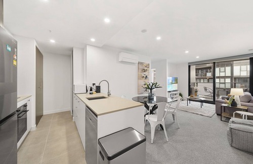 Phillip Apartment | Phillip 2-Bed: Chic Interiors, Amazing Amenities