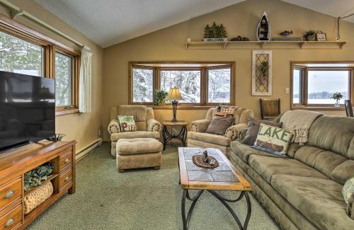 Phillips House | Phillips Cabin with Lake Views and Private Dock!