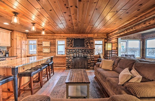 Petoskey Cabin | Pickerel Lake Retreat w/Fire Pit, 15 Mi to Ski!