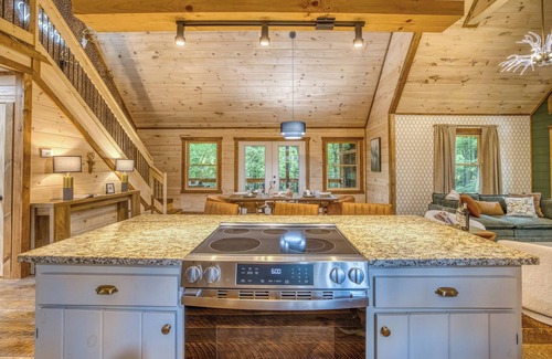 Blue Ridge Cabin | Pickleball in the Woods-Sauna-Hot tub-Firepit-Near Downtown