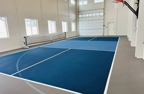 Thayne House | Pickleball Paradise! Full Size Indoor Pickleball Court!