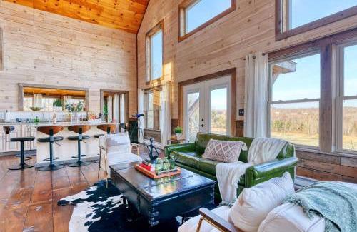Sterling House | Picture Worthy Cabin with Hot Tub on 10 Private Acres