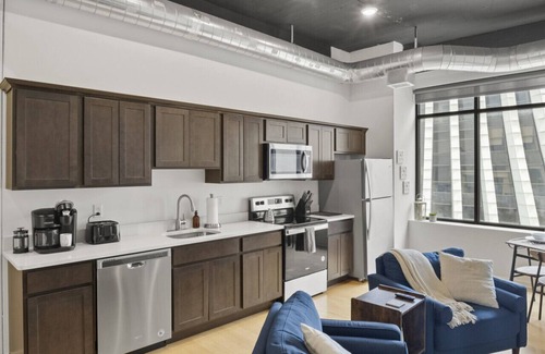 Central Business District Apartment | Picturesque City Loft
