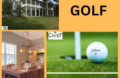Chief Golf Cottages Villa | Picturesque Condo perfect for Golf, Families, Pools and Lake vacation