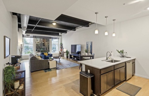 Central Business District Apartment | Picturesque Downtown Loft - 2BR