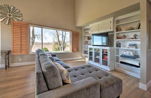 Peters House | Picturesque Farmhouse on Working Almond Ranch