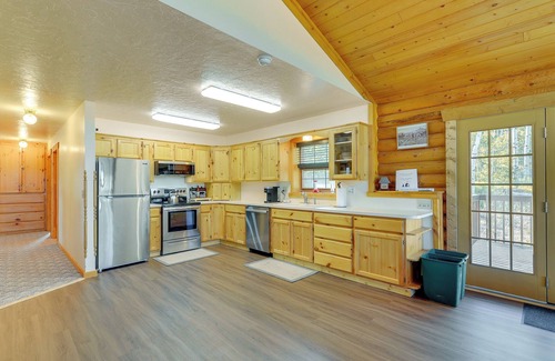 Island Park Cabin | Picturesque Island Park Escape w/Fire Pit!