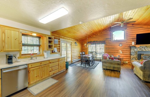 Island Park Cabin | Picturesque Island Park Escape w/Fire Pit!