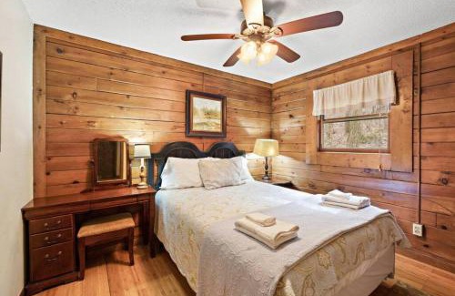 Blowing Rock House | Picturesque Riverside Cabin with Fireplace and Porch