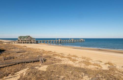 Nags Head House | Pier House - K1009, Unique Oceanfront Retreat in Nags Head, Indoor Pool!