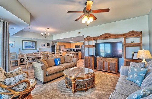 Cherry Grove Beach Condo | PierWatch II 102 | Second-row Six Bedroom Condo