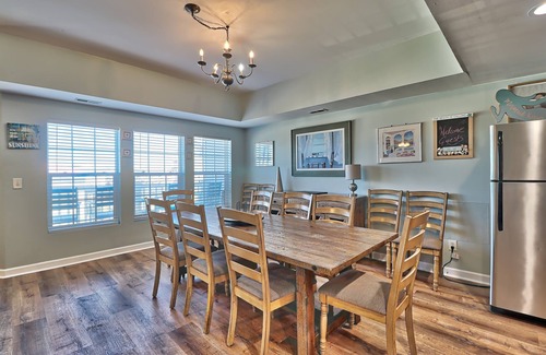 Cherry Grove Beach Condo | PierWatch II 102 | Second-row Six Bedroom Condo
