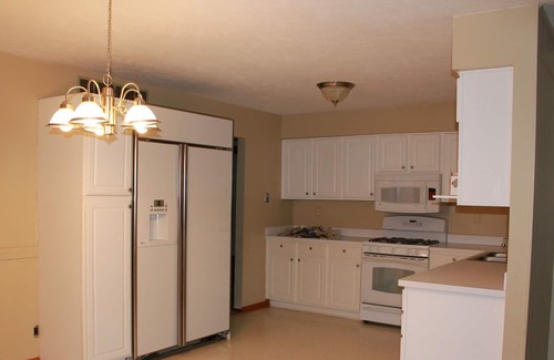 La Grange House | Pin Oak Guest House on quiet wooded lot with Swimming Pool