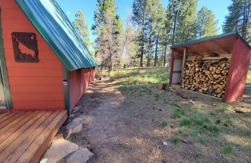 Monticello Cabin | Pine Cliff A-frame