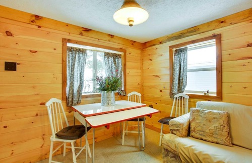 Interlochen House | Pine Ridge Resort Cabin on Bass Lake with Dock!