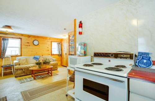 Interlochen House | Pine Ridge Resort Cabin on Bass Lake with Dock!