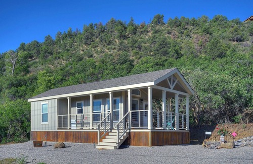 Bayfield Cabin | Pine River Model Cabin | Riverfront Views/Access - Privacy, A/C, Near Town