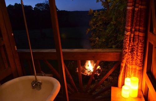 Boss House | Pine Valley at Dillard Mill - Airsteam w / outdoor tub