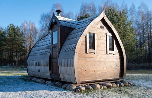 Inturkes seniunija Villa | Pine Valley Villa - beautiful nature, jacuzzi, sauna, cozy log house