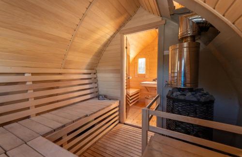 Inturkes seniunija Villa | Pine Valley Villa - beautiful nature, jacuzzi, sauna, cozy log house