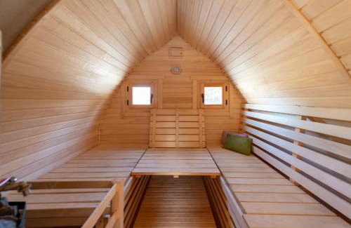 Inturkes seniunija Villa | Pine Valley Villa - beautiful nature, jacuzzi, sauna, cozy log house