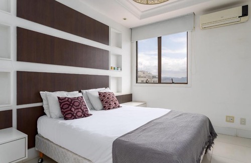 Barra da Tijuca Apartment | Pineapples LC2207 - Apartamento 3 quartos na Barra da Tijuca, com piscina no terraço e vista para o mar