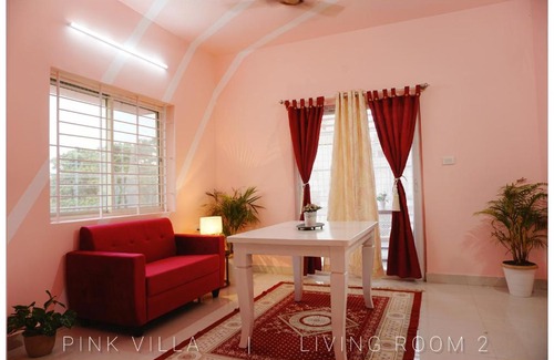 Bengaluru Villa | Pink House Villa Bangalore airport