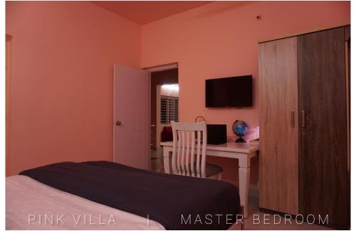 Bengaluru Villa | Pink House Villa Bangalore airport